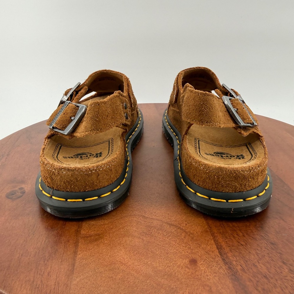 Dr. Martens Archive Fisherman Sandal Natural Tan Plush Suede Mens 8/Womens 9 - Picture 8 of 12